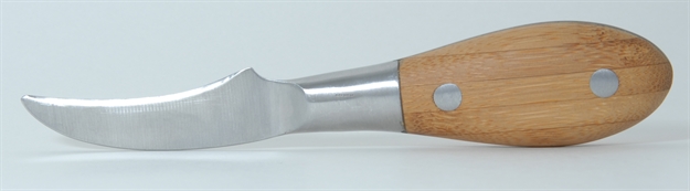 Picture of Marine Sports Crab Knife 6", Stainless Steel, 2.5" Blade, Bamboo Handle Casson's Cutlery
