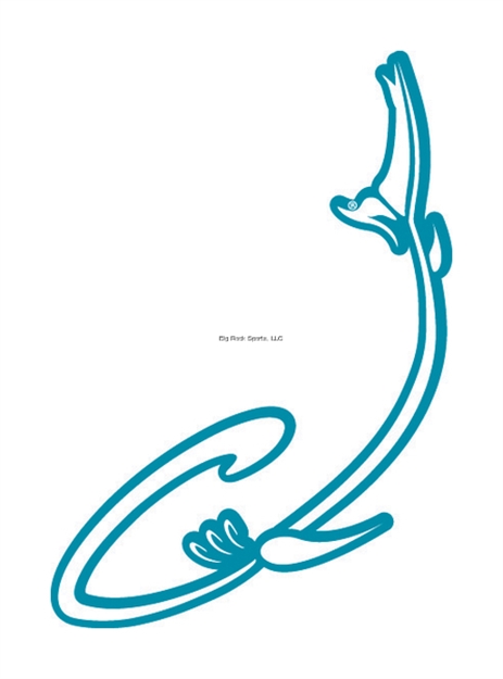 Picture of Marine Sports Shark 5" Vinyl Decal Life Imitating Animals Shark