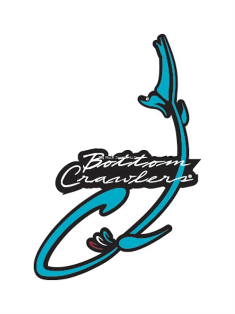 Picture of Marine Sports Teal BC Shark 5" Vinyl Decal Life Imitating Animals BC Shark