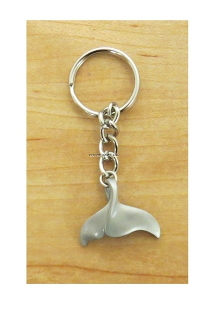 Picture of Marine Sports Whale Tail Pewter Key Chain