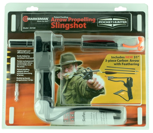 Picture of Marksman 3076W Pocket Hunter Sling Shot Black