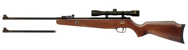 Picture of Marksman Grizzly X2 DC Air Rifle Combo Dual Caliber .177/22 830 Fps