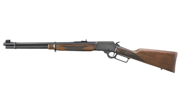 Picture of  Marlin 70401 1894 Classic 44 Rem Mag/44 Special 10+1/11+1 20.25", Satin Blued Barrel/Rec, American Black Walnut Fixed Stock, Adj. Sight 736676704019