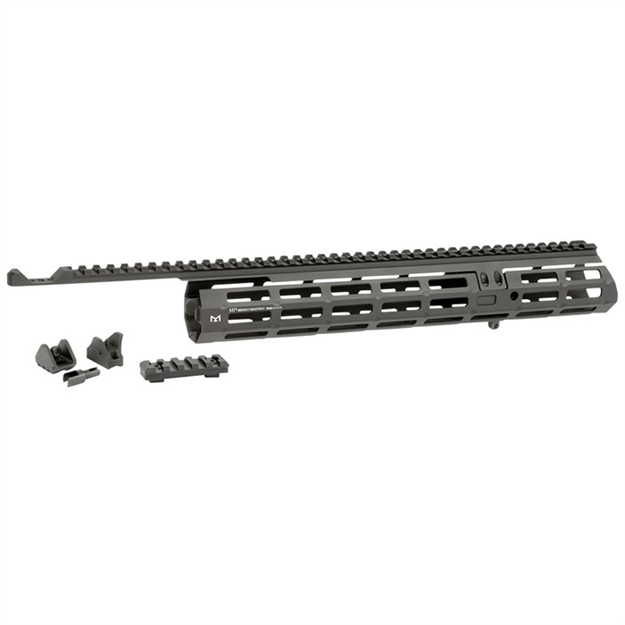 Picture of  Midwest Industries Mimar1895xrs Extended Sight System  13.63" M-Lok Black Hardcoat Anodized For Marlin 1895 Variants Includes Iron Sights 812102033912