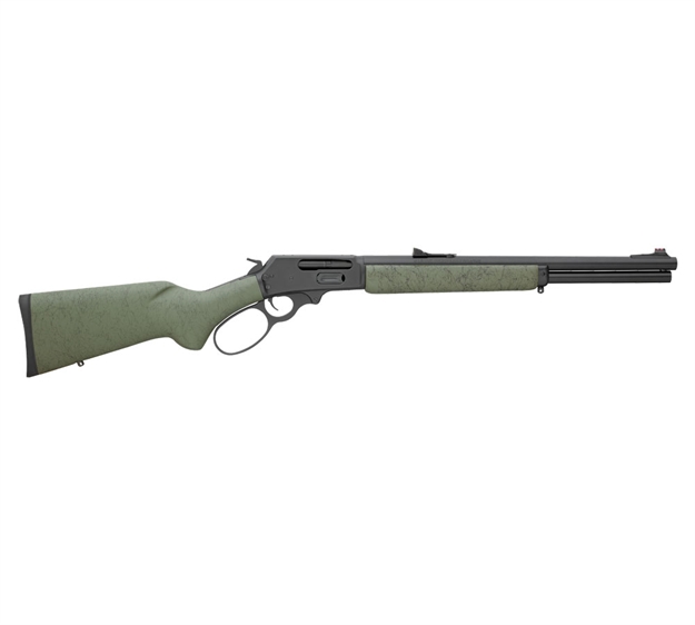 Picture of Marlin 1895Gsbl Lever Action Rifle 45-70 Govt, Rh, 18.5 In, Black S/S, Green Laminate Stock, 6+1 Rnd