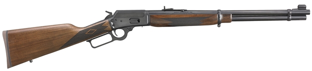 Picture of  Marlin 70401 1894 Classic 44 Rem Mag/44 Special 10+1/11+1 20.25", Satin Blued Barrel/Rec, American Black Walnut Fixed Stock, Adj. Sight