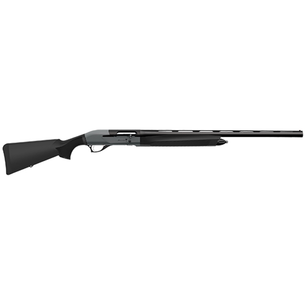 Picture of  Retay Usa T251grylt28 Masai Mara  Inertia Plus 12 Gauge With 28" Deep Bore Drilled Black Barrel, 3.5" Chamber, 4+1 Capacity, Gray Cerakote Metal Finish & Black Synthetic Stock Right Hand (Full Size)