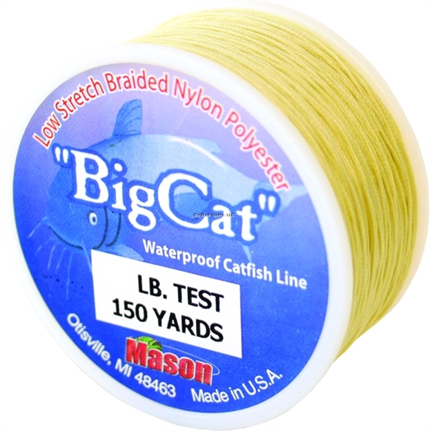 Picture of Mason Bigcat Braided Nylon Catfish Line 72Lb. 150Yds.
