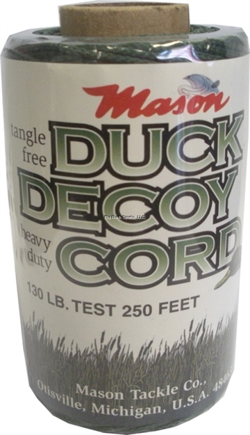 Picture of Mason Duck Decoy Cord, 130 Lb, 250 Ft, 12-Pack, Grn
