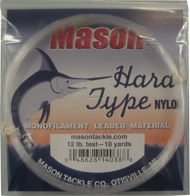 Picture of Mason Hard Type Nylon Leader Material - 12 Lb, 10 YD Coil