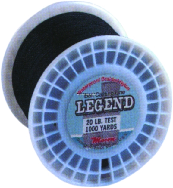 Picture of Mason Legend Baitcast Nylon Braided Line 15Lb 50Yds Black