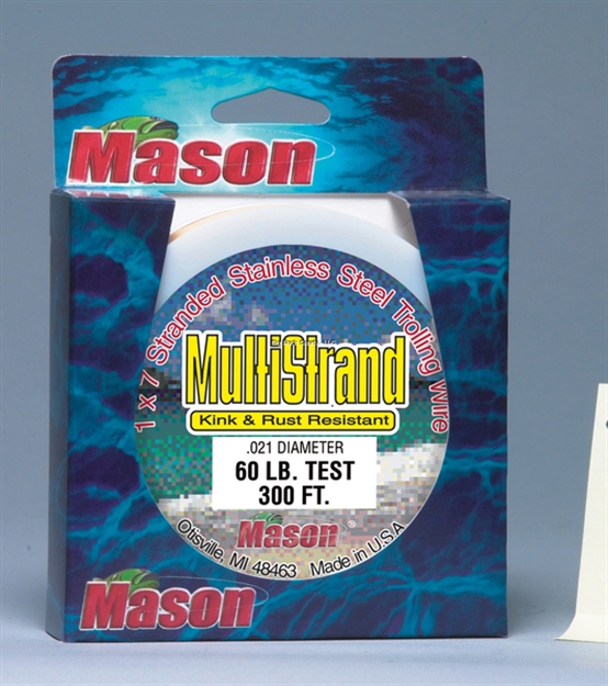 Picture of Mason Multi-Strand Wire 60Lb 300' 1X7 Stainless Bright