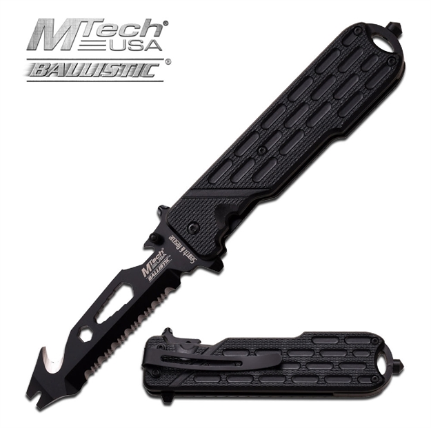 Picture of Master Assisted 3.75 IN Blade Black Aluminum Handle