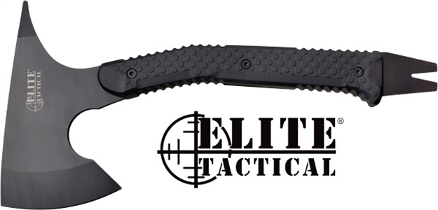 Picture of Master Cutlery Elite Tactical The Breacher 15" Axe W/Sheath Black/Ss! ETAXE001BK