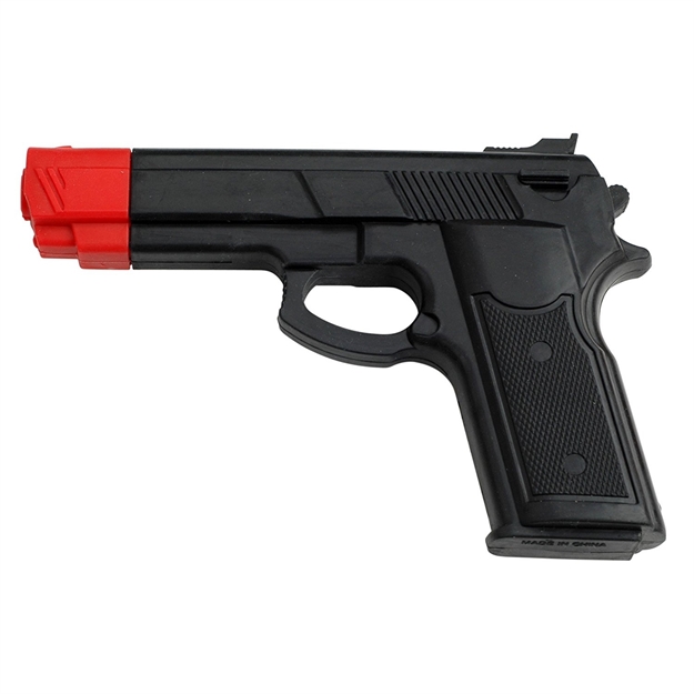 Picture of Master Cutlery Rubber Training Gun Black With Orange Tip