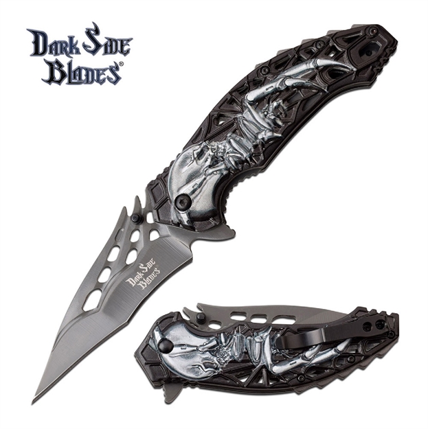 Picture of Master Dark Side Assisted 3.5 IN Gray Blade Gray Handle