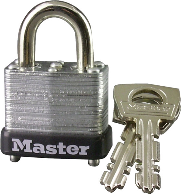Picture of Master Lock 1" Lam Steel Warded