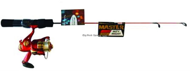 Picture of Master Mighty Mite Lighted Spin Combo, With Line, 2Bb, 2'