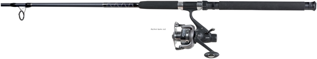 Picture of Master Roddy 'Run 'N Gun' Spinning Combo, 60 SZ 4 Brg. Reel W/20# Line, 8' 2Pc Med Hvy, Moderate Action, Eva Handle