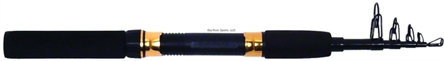 Picture of Master Spin Rod, 6'6", Telescopic, 1/8-1/2 OZ Lures, 4 LB - 10 LB Line