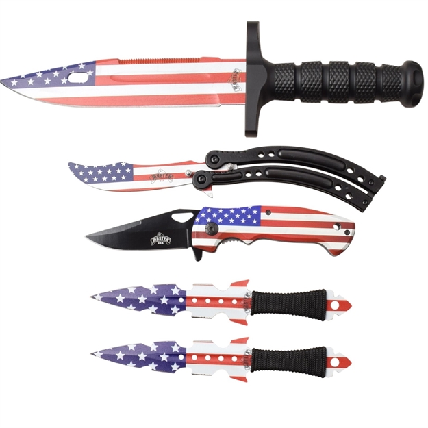 Picture of Master Usa Combo 5 PC Knife Set
