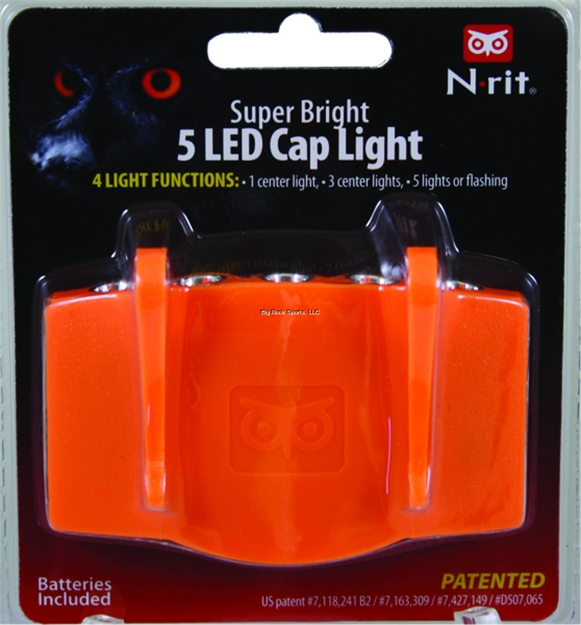 Picture of Master Vision 5 Led Blaze Orange Body Cap Light