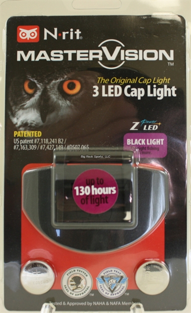 Picture of Master Vision Cap Light Uv/Black Light W/2 Batteries