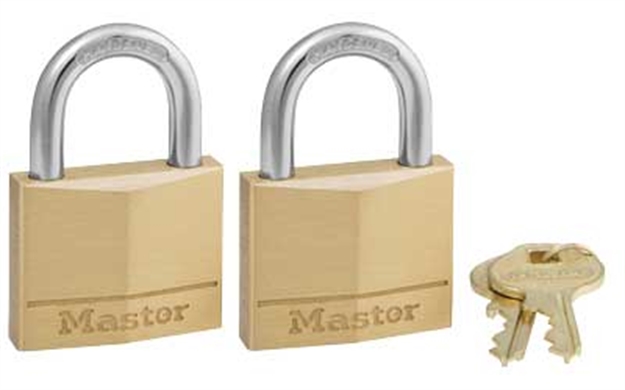 Picture of Masterlock Padlock 2Pk Keyed Alike 140T 071649030437