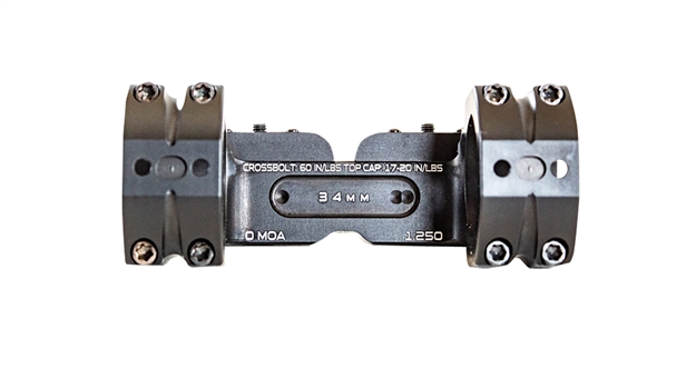 Picture of Masterpiece Arms Bamount341125 Mpa BA Bolt Action Mount  Black BAMOUNT-34-1125