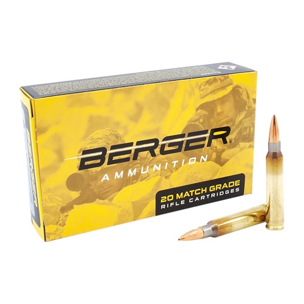 Picture of  Berger Bullets 23030 Tactical Rifle 223Rem 77Gr Open Tip Match 20 Per Box/10 Case