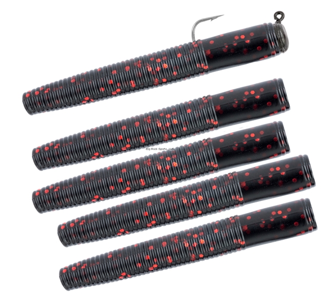 Picture of Matzuo Ned Rig 1/16Oz Black/Red 5Pk