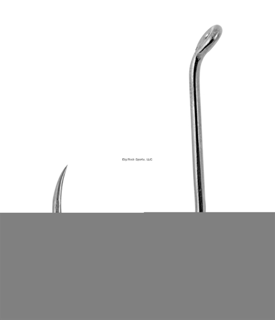 Picture of Matzuo Octopus Sickle Hook Black Chrome 2/0 25Pk