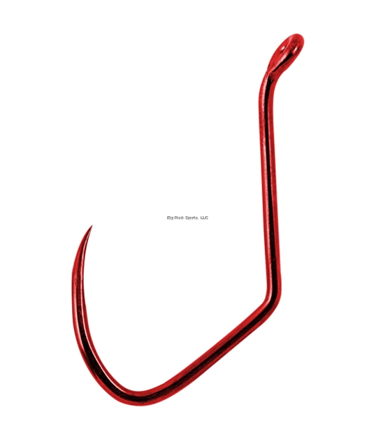 Picture of Matzuo Octopus Sickle Hook Red Chrome 3/0 25Pk
