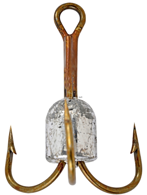 Picture of Matzuo Snag Weight 1Oz Treble #5/0 Bronze