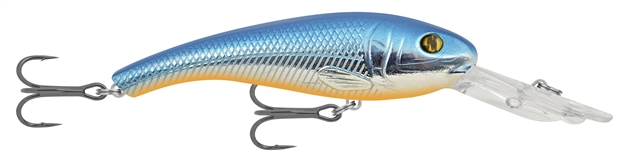 Picture of Matzuo Tournament Crank 3" Chrome/Blue