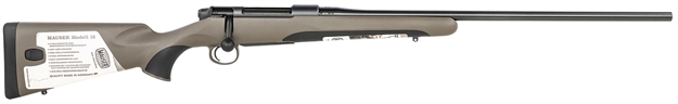 Picture of Mauser M18065ps M18 Savanna 6.5 Prc 4+1 Cap 24.40" Black Rec/Barrel Brown Fixed Stock Right Hand (Non-Threaded)