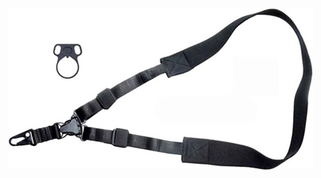 Picture of Max-Ops Tactical Sling Single Point W/Adapter Black SPTK2-28409 051057284097