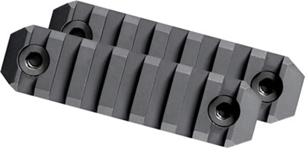 Picture of Maxim Defense M-Rax M-Lok Rail Section 2 M-Slot 3.145" Black 2-Pack