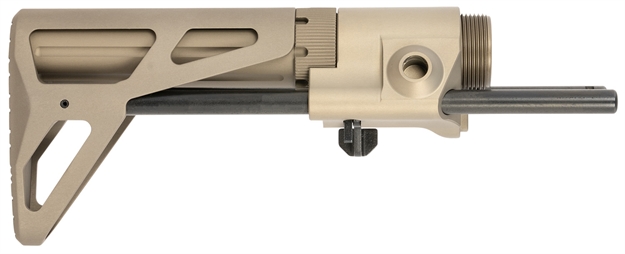 Picture of Maxim Defense Mxm47563 Combat Carbine Stock (Ccs) Gen 6 Fde Aluminum, Includes Buffer Tube, Fits Ar-15 Platform MXM-47563