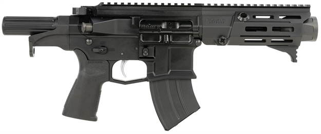 Picture of Maxim Defense Mxm50801 Pdx 505-Sps 7.62X39mm Caliber With 5.50" Barrel, 20+1 Capacity, Black Metal Finish, Black Polymer Grip MXM-50801