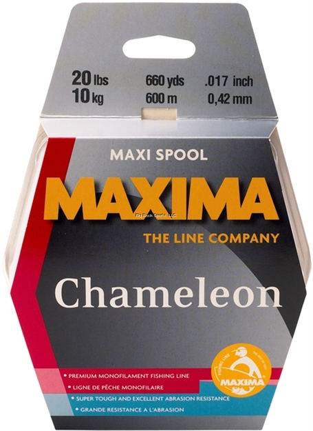 Picture of Maxima Chameleon Mono Line, 1-Shot Spool, 4Lb 280Yds
