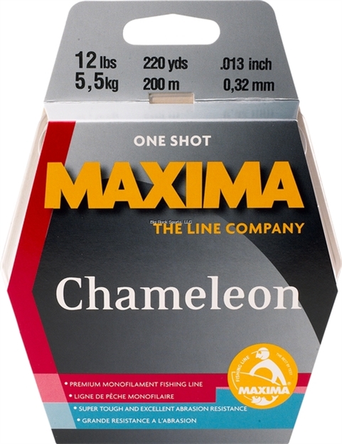 Picture of Maxima Chameleon Mono Line, 1-Shot Spool, 6Lb 250Yds