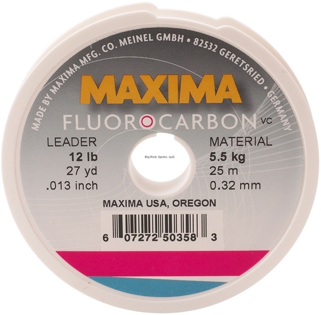 Picture of Maxima Flourocarbon Leader Wheel, 2Lb, 27Yds