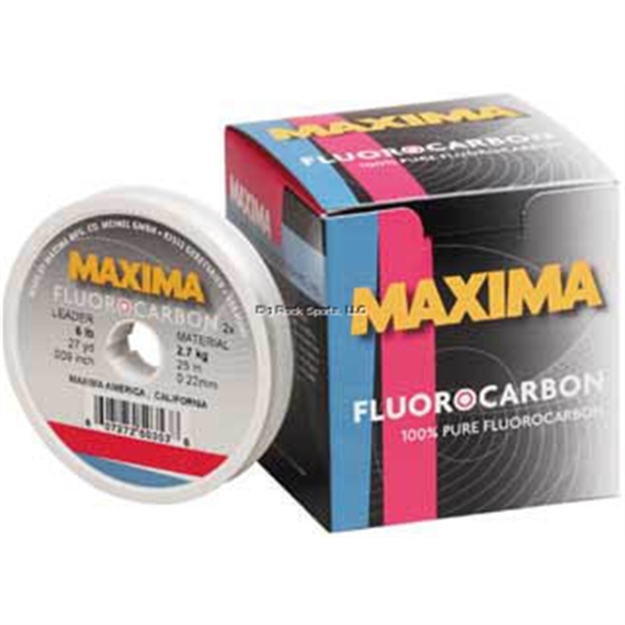 Picture of Maxima Fluorocarbon Leader Wheel 25Lb 27 Yds