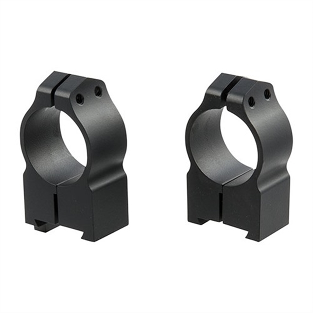 Picture of  Warne 2Bm Maxima  Matte Black Steel 1" Tube High Vertical Split Dovetail, 0 Moa Fits CZ 550