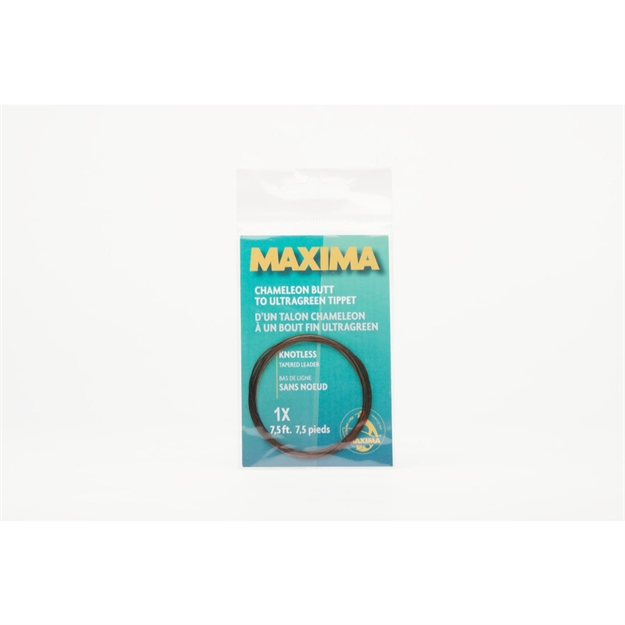 Picture of Maxima Knotless Tapered Leader 1X 7.5 FT Clear