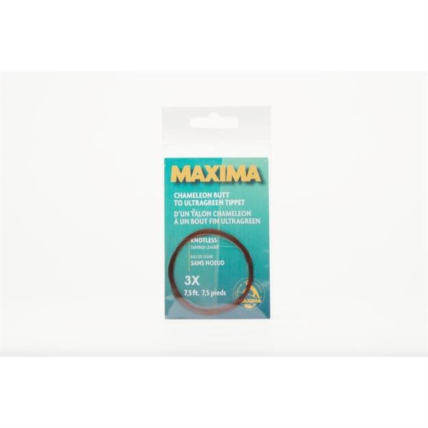 Picture of Maxima Knotless Tapered Leader 3X 7.5 FT Clear