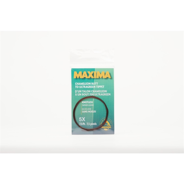 Picture of Maxima Knotless Tapered Leader 5X  7.5 FT Clear