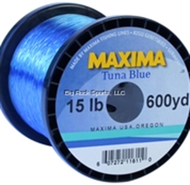 Picture of Maxima Tuna Blue Mono Line Guide Spool 25Lb, 600Yds