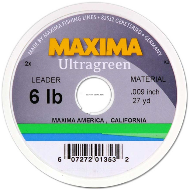 Picture of Maxima Ultragreen Leader Wheel 3Lb 27 Yds
